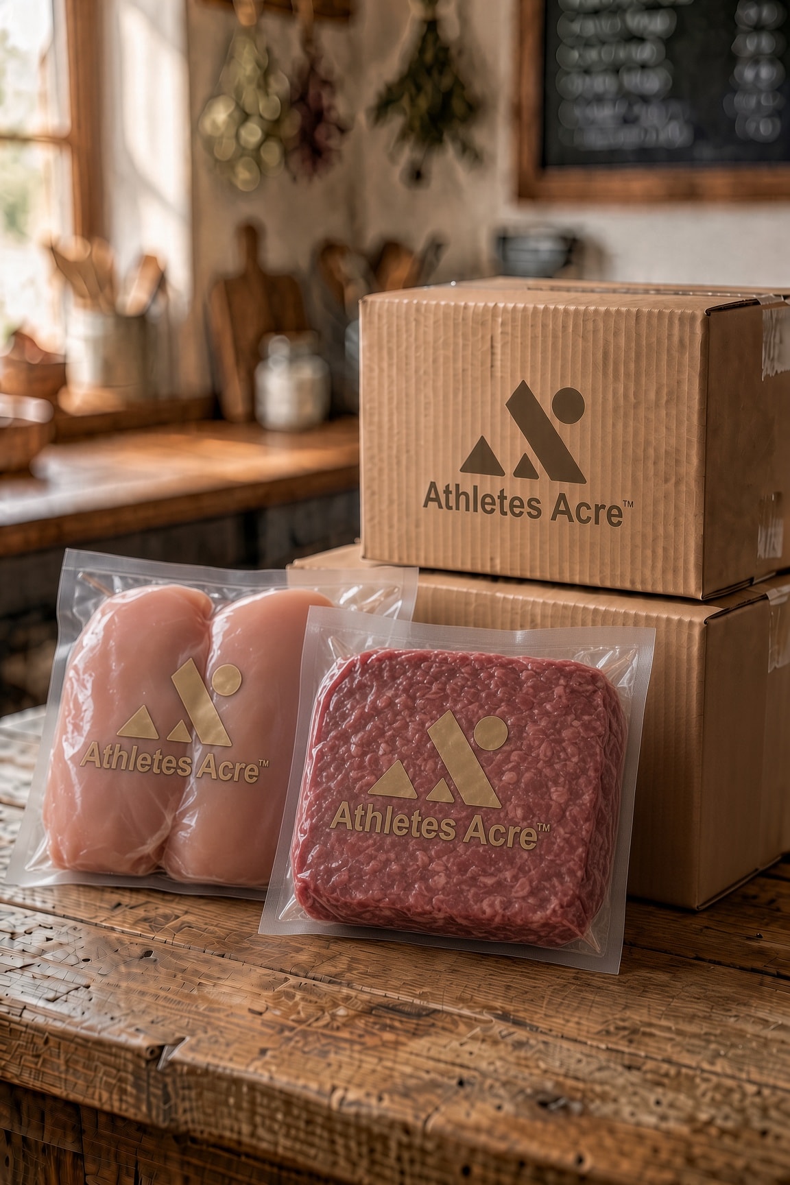 The Athlete Box — 5 lbs pasture-raised Texas beef and 5 lbs chicken